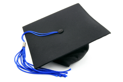 photo of an academic cap